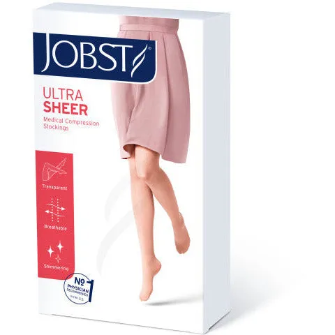 JOBST® UltraSheer Women's Thigh High 15-20 mmHg w/ Silicone Dot Top Band