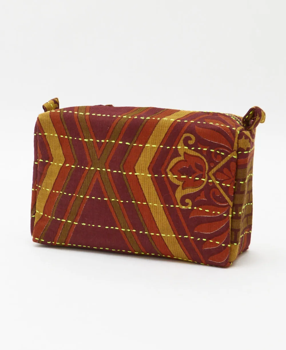 Kantha Medium Toiletry Bag - No. 240608