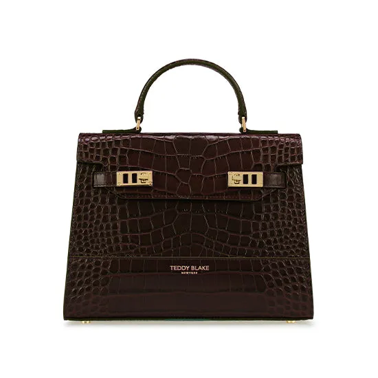 Kim Croco 11" - Dark Brown