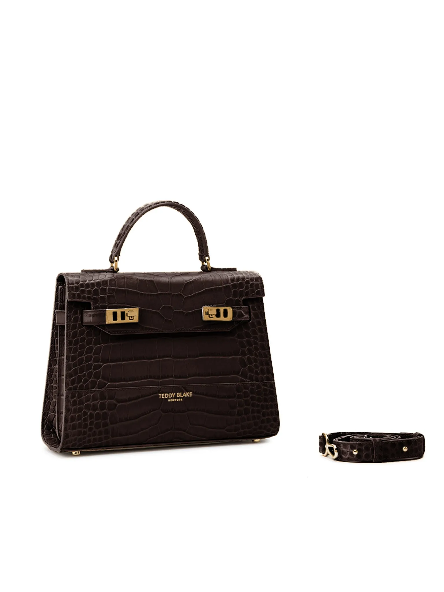 Kim Croco 11" - Dark Brown