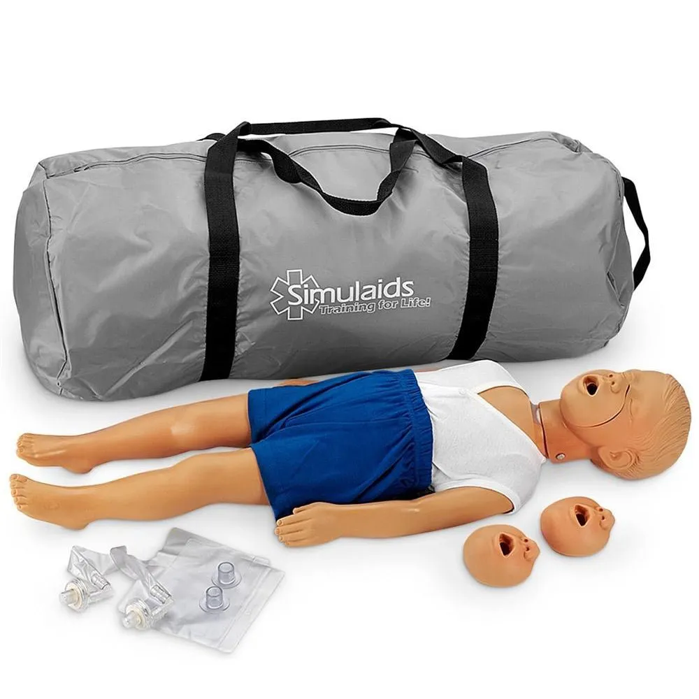 Kyle™ 3-Year-Old CPR Manikin with Bag