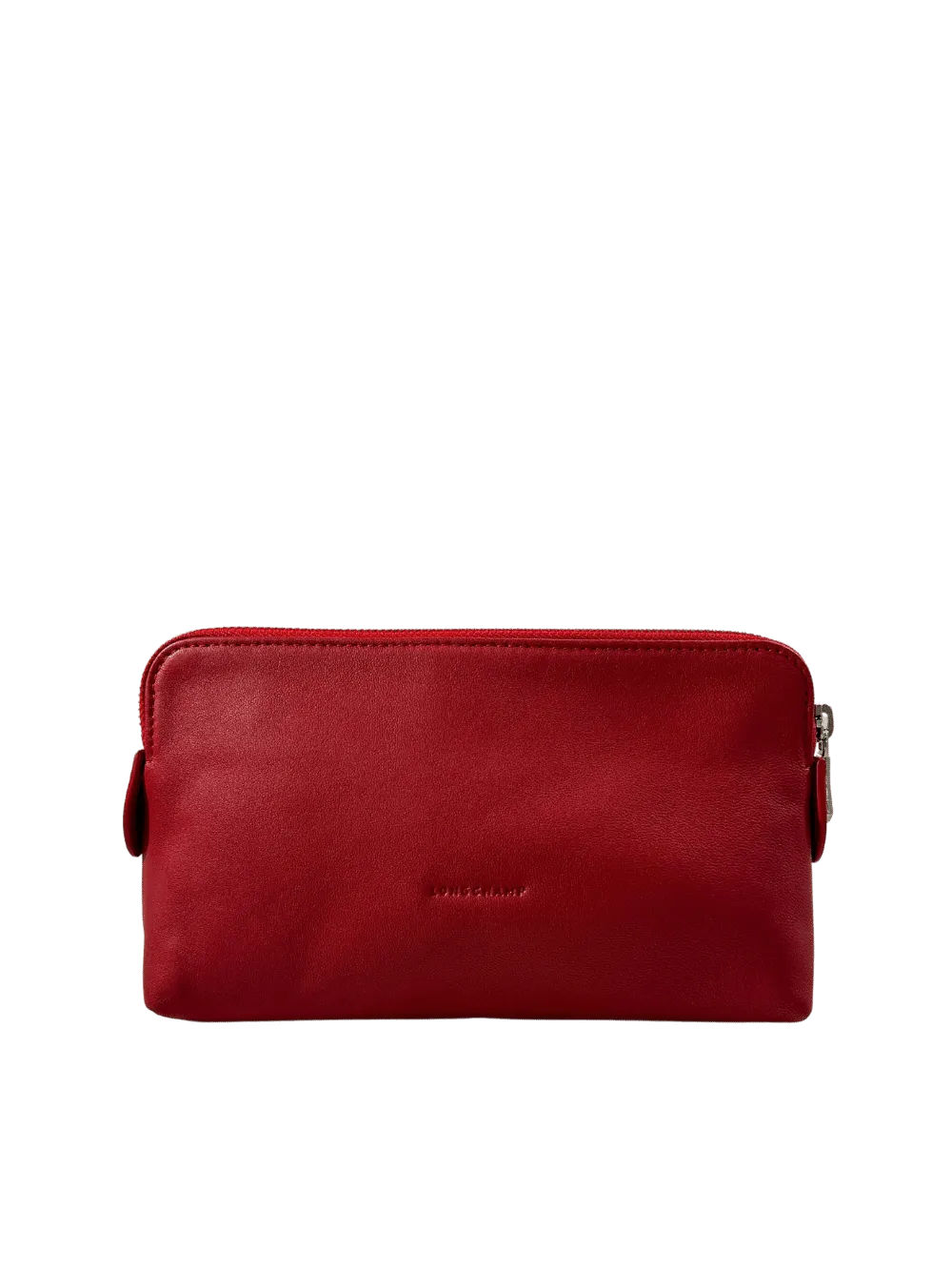 Le Pliage Cuir Clutch Pochette Rouge Cerise