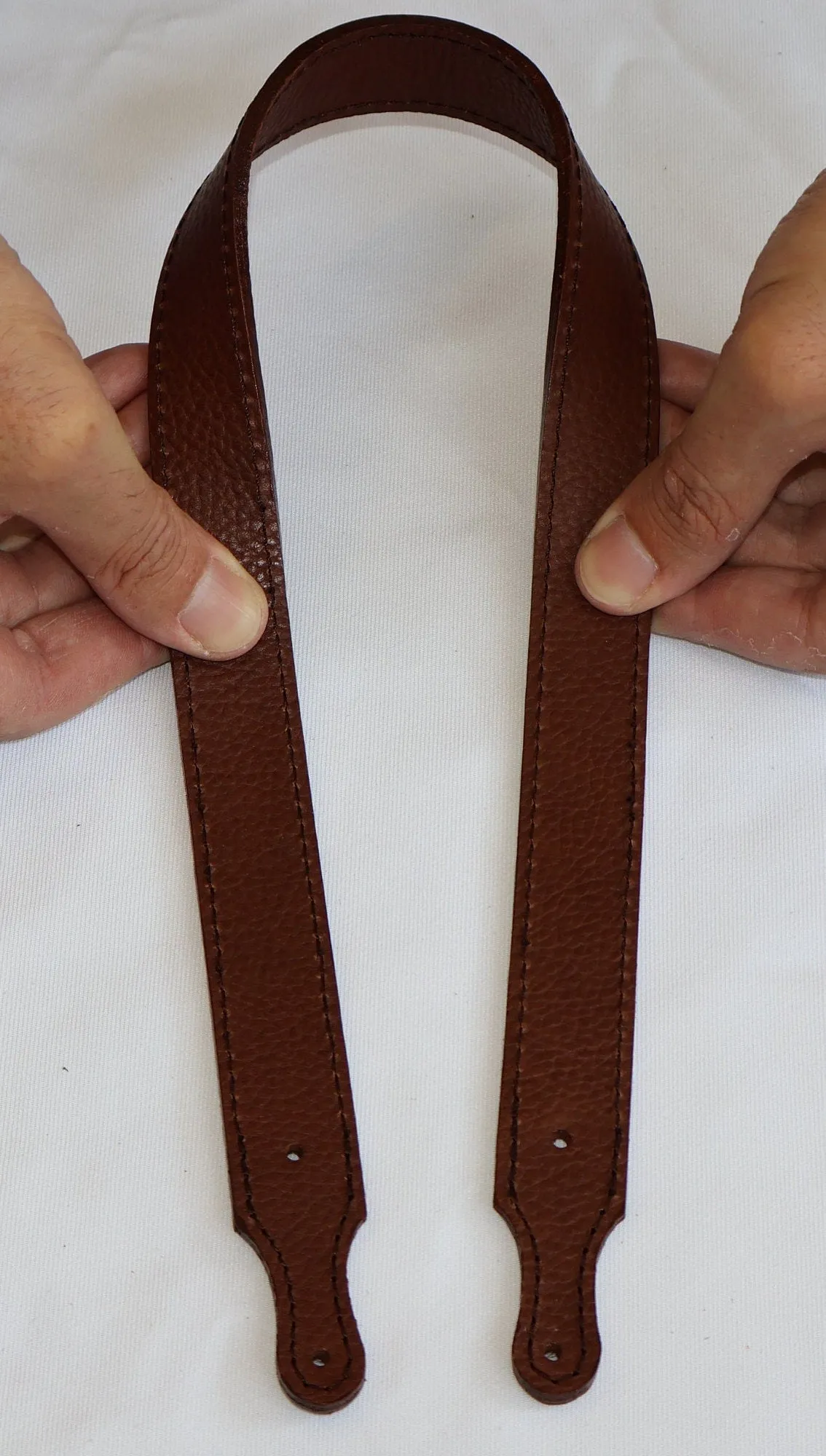 Leather Bag Handles - Genuine Leather Shoulder Straps, Durable & Stylish Replacement Handles for Bags  59cm/23" Length