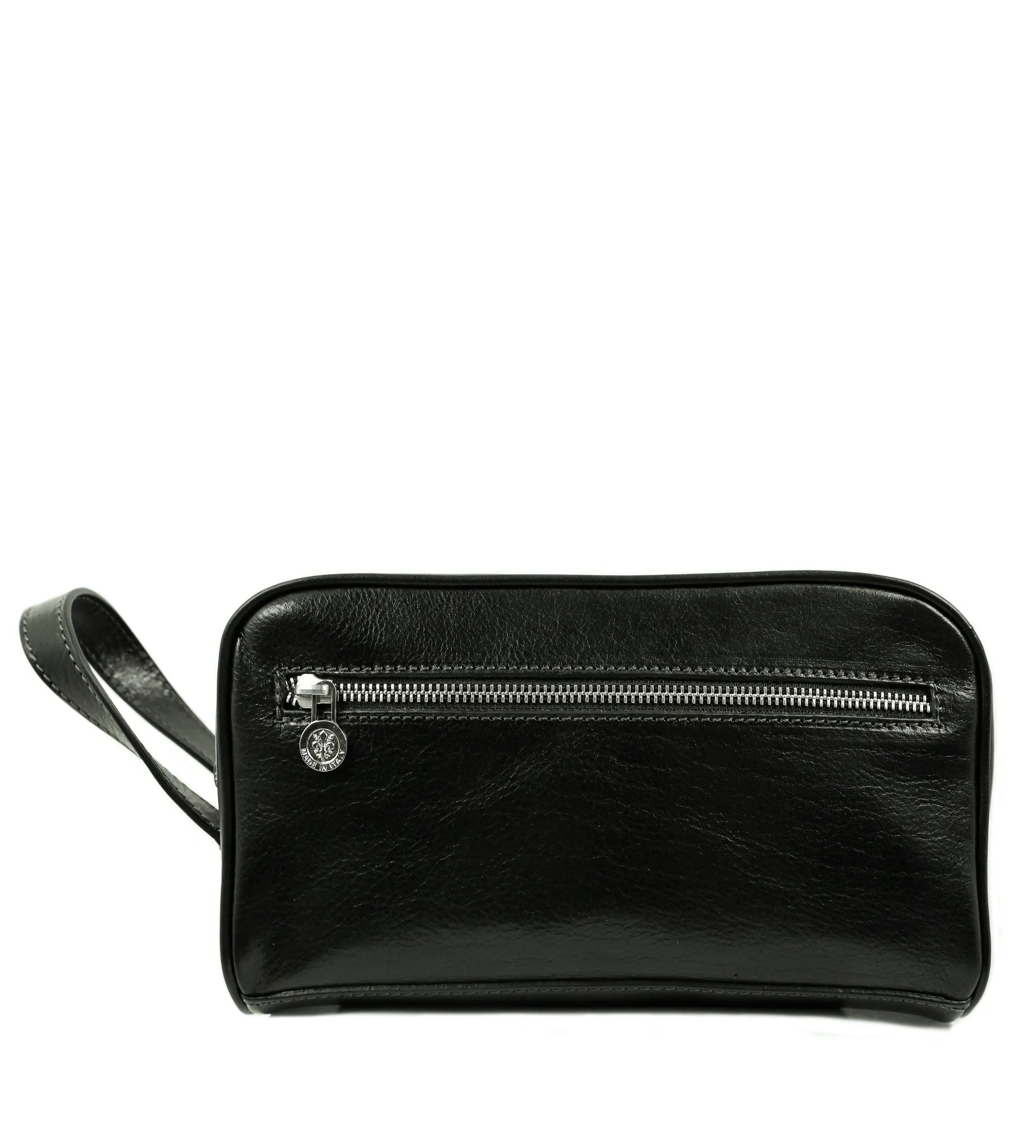 Leather Cosmetic Bag Dopp Kit - All the Kings Men