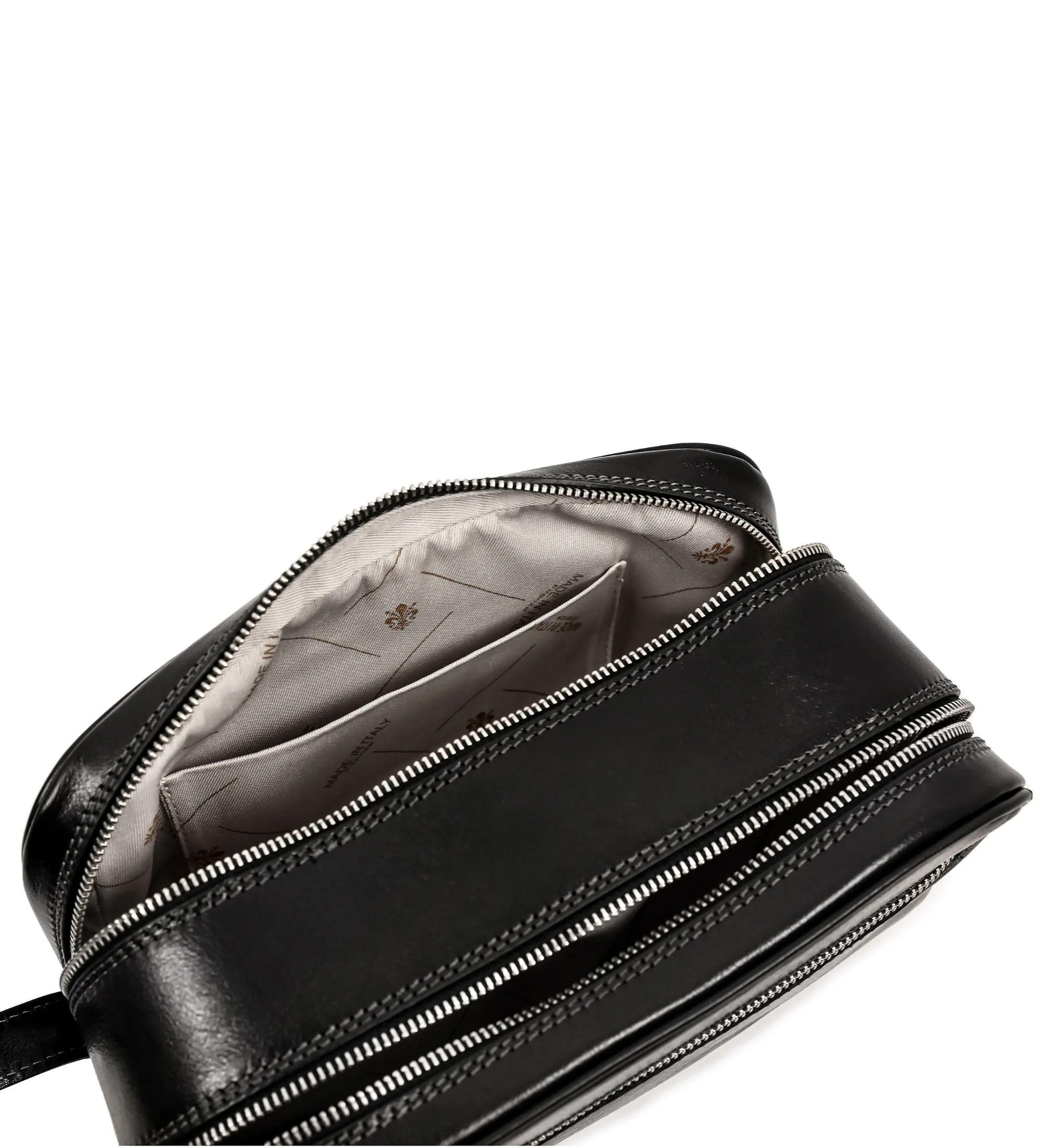 Leather Cosmetic Bag Dopp Kit - All the Kings Men