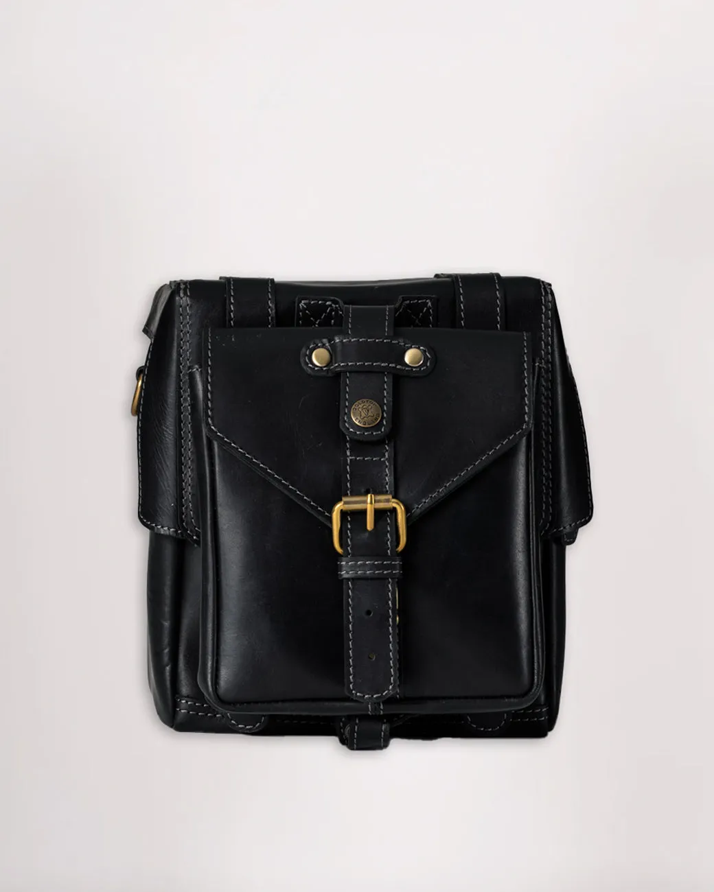 Leather Tank Bag - Small