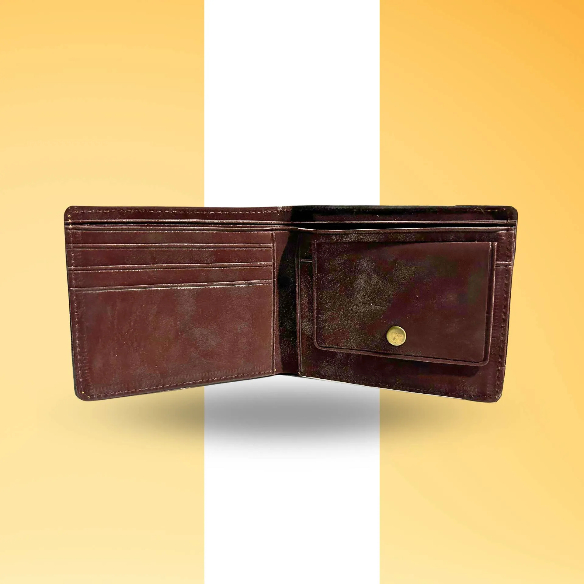 Leather Wallet for Men Ultra Strong Stitching(TPT)