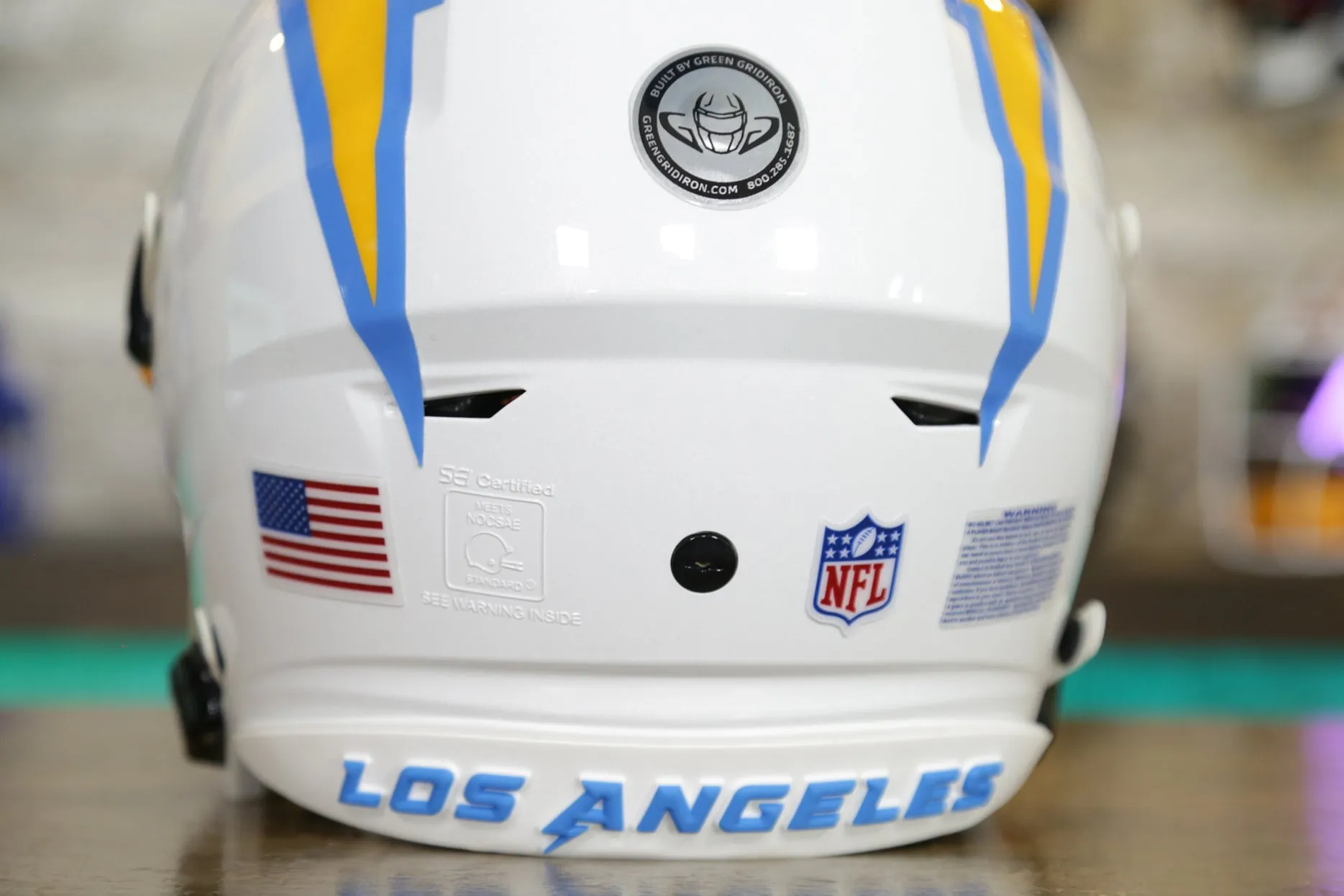 Los Angeles Chargers Riddell SpeedFlex Helmet - GG Edition 00364