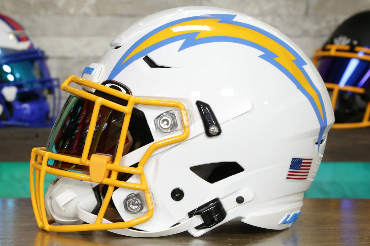 Los Angeles Chargers Riddell SpeedFlex Helmet - GG Edition 00364