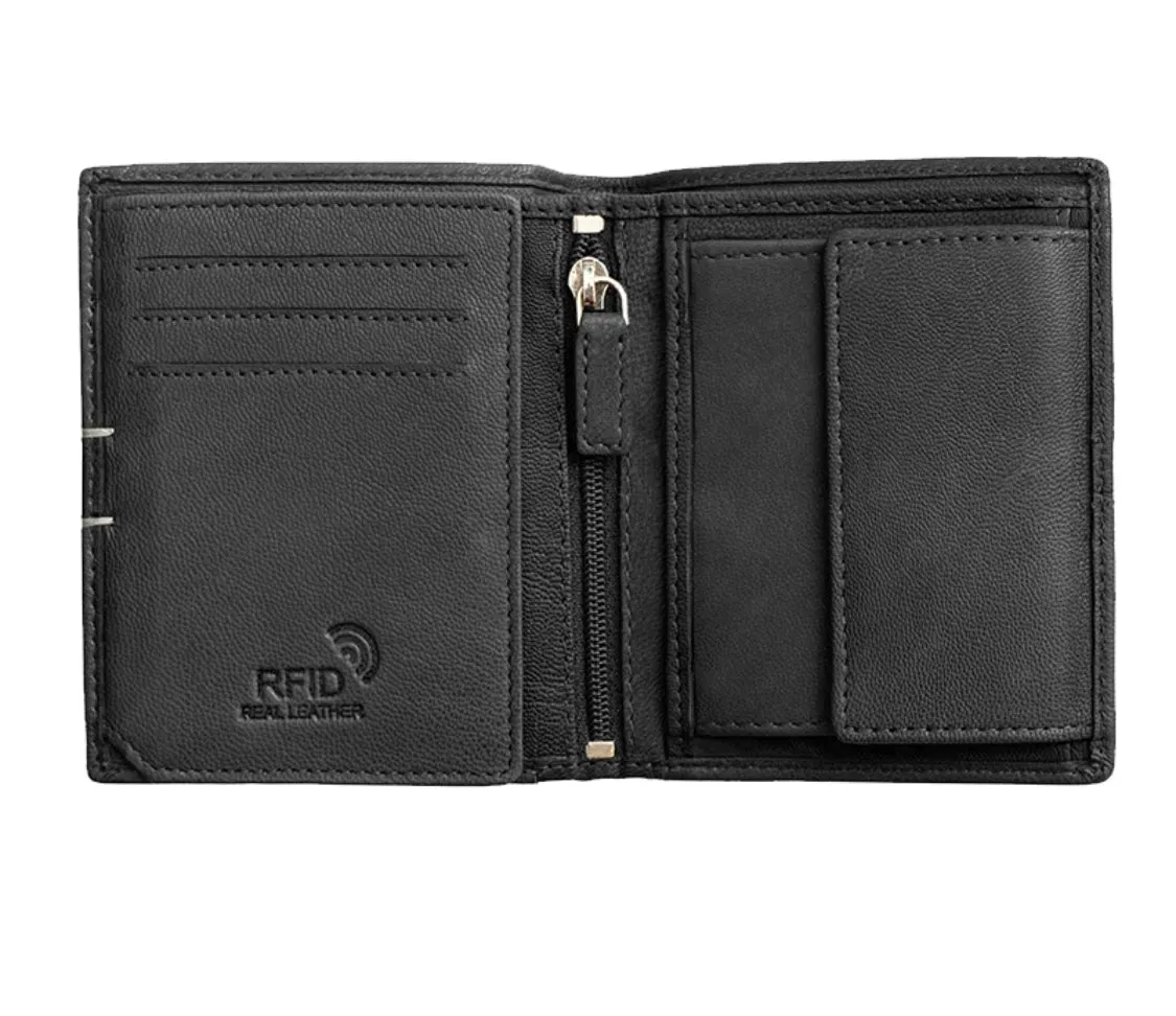 LUXURY LEATHER TRI FOLD WALLET 4800