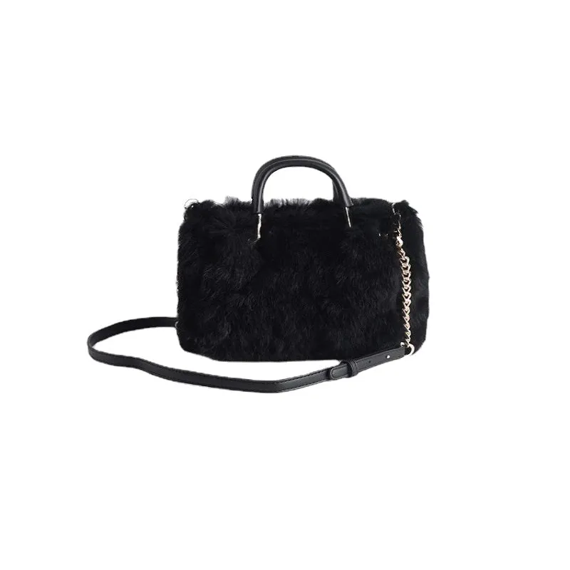 Luxury Women's Real Fur Shoulder Bag For Banquet