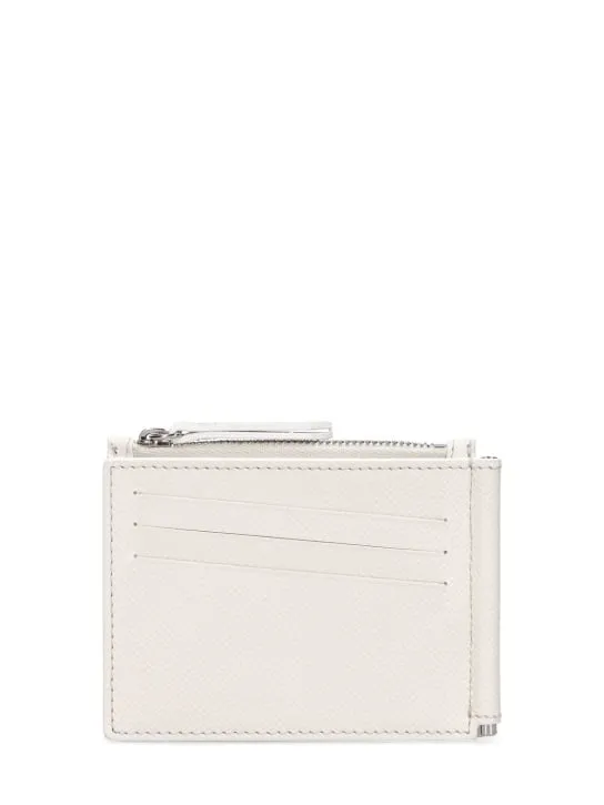 Maison Margiela   Grained leather wallet 