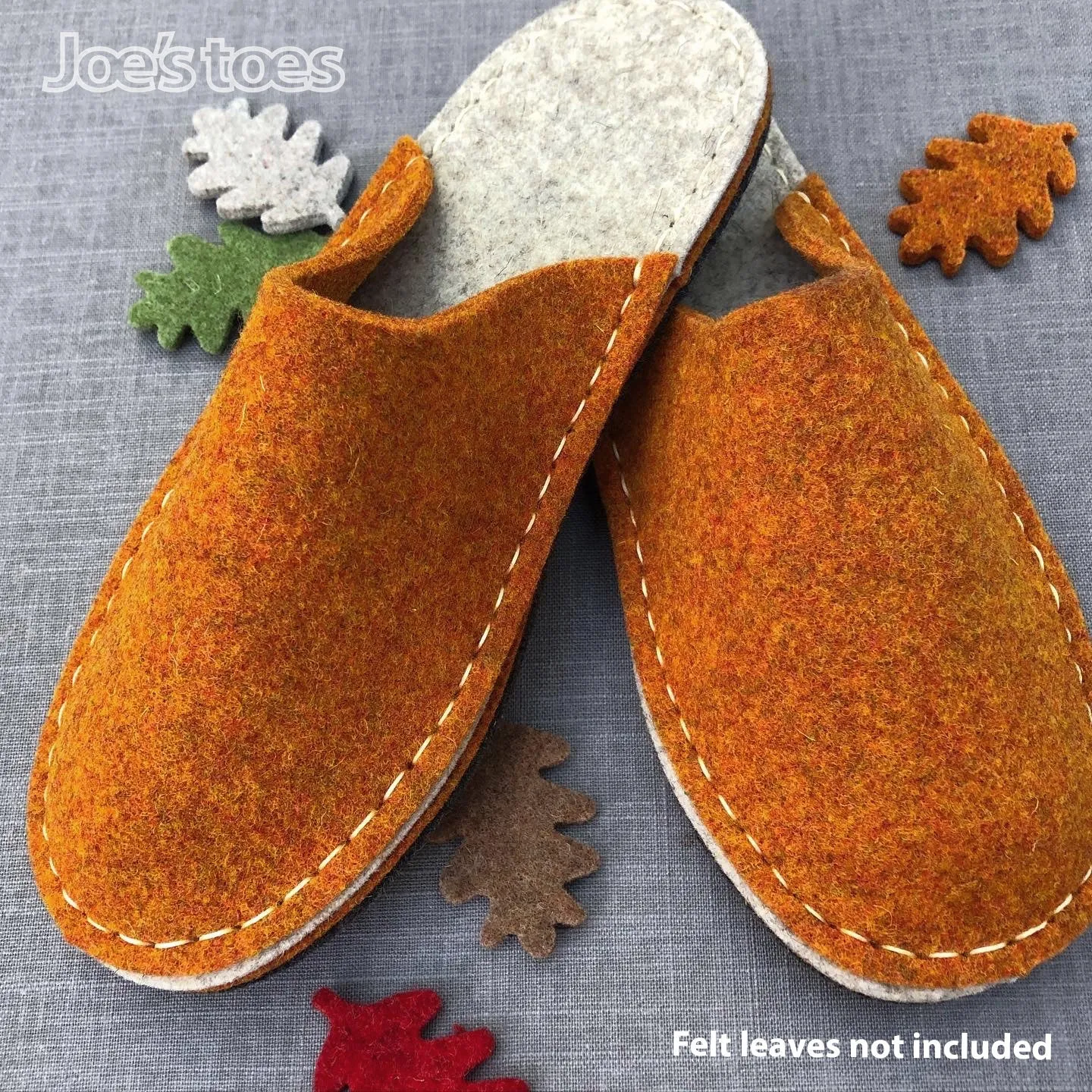 Make your own Felt Slipper Kit with Vibram Rubber Outsoles