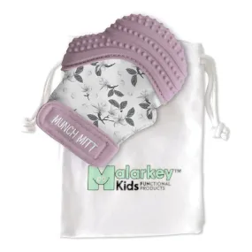 Malarkey Kids Munch Mitt Teething Mitt - Lilac Bloom