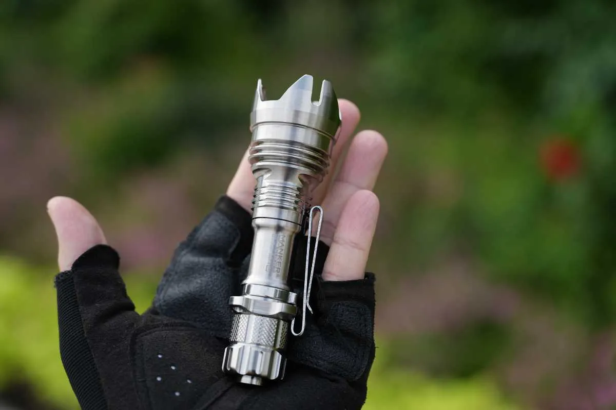 Manker Striker Mini Titanium EDC Flashlight