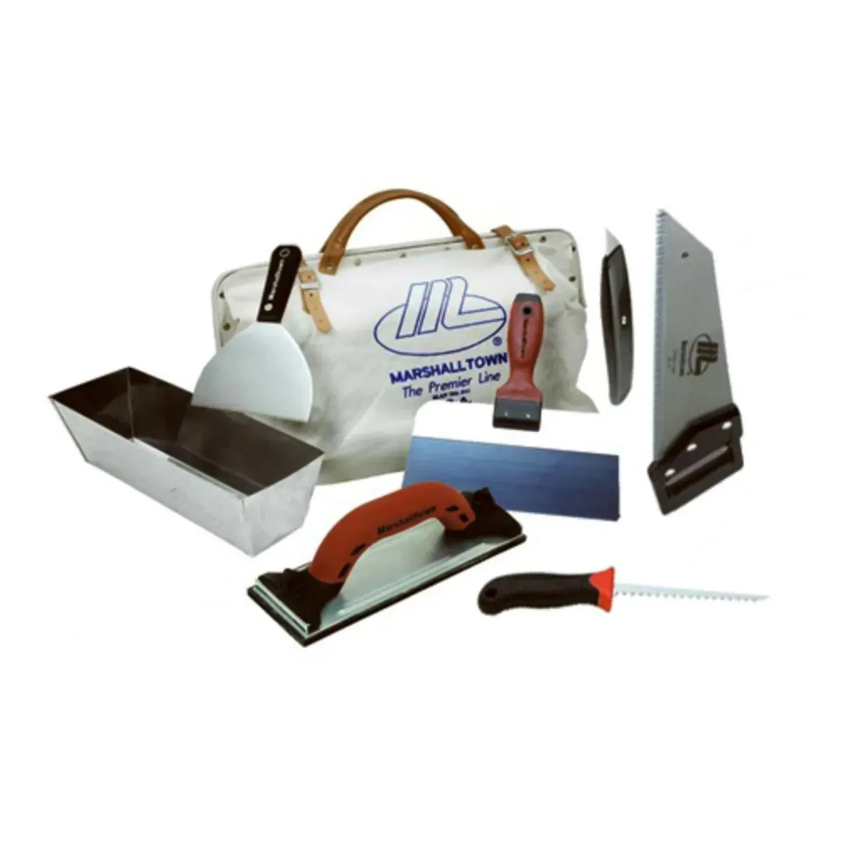 Marshalltown Drywall Tool Kit with Canvas Tool Bag