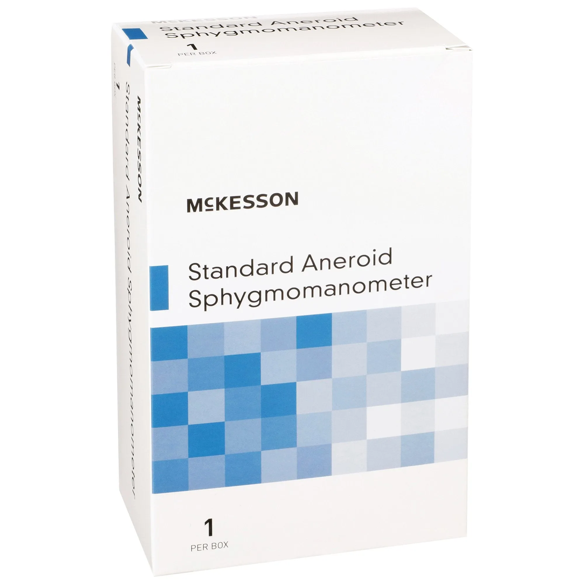 McKesson Brand Aneroid Sphygmomanometer with Cuff, 2-Tube, Pocket-Size, Handheld, Adult Medium Cuff, Navy