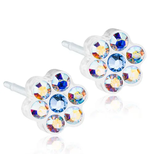 MEDICAL PLASTIC Daisy 5 mm- Skin Friendly Earrings Ireland