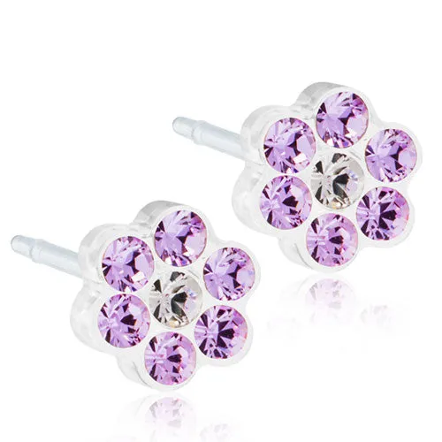 MEDICAL PLASTIC Daisy 5 mm- Skin Friendly Earrings Ireland