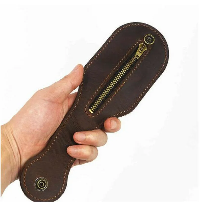 Men Genuine Leather Multi-Tool EDC Bag Coin Purse Outdoor Wallets Waist