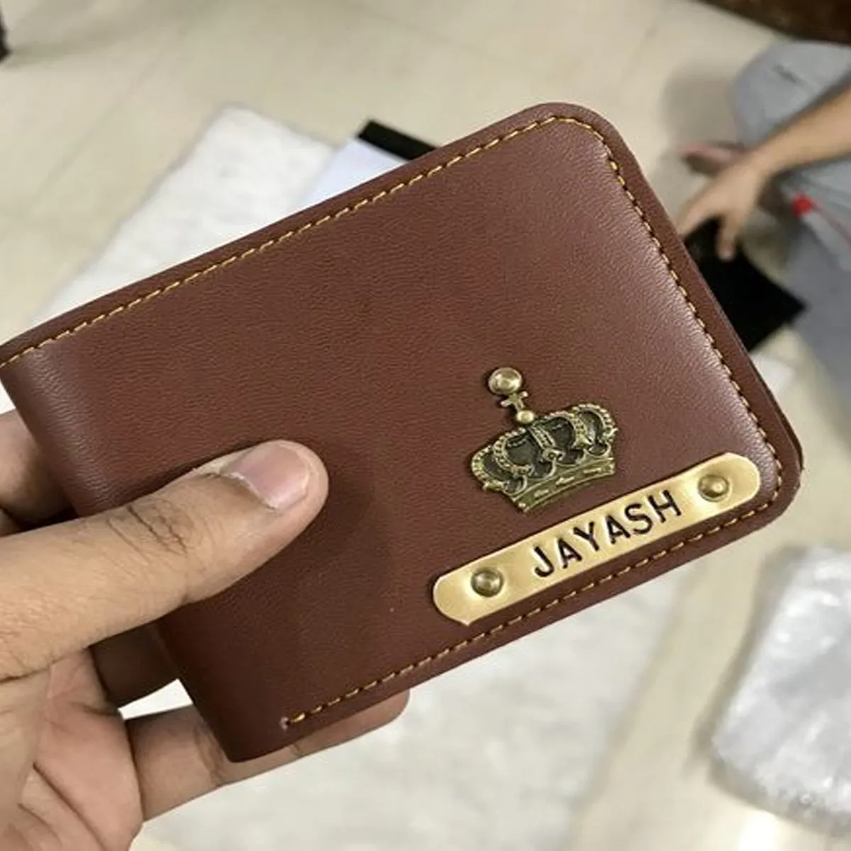 Men's Wallet (Dark Brown)