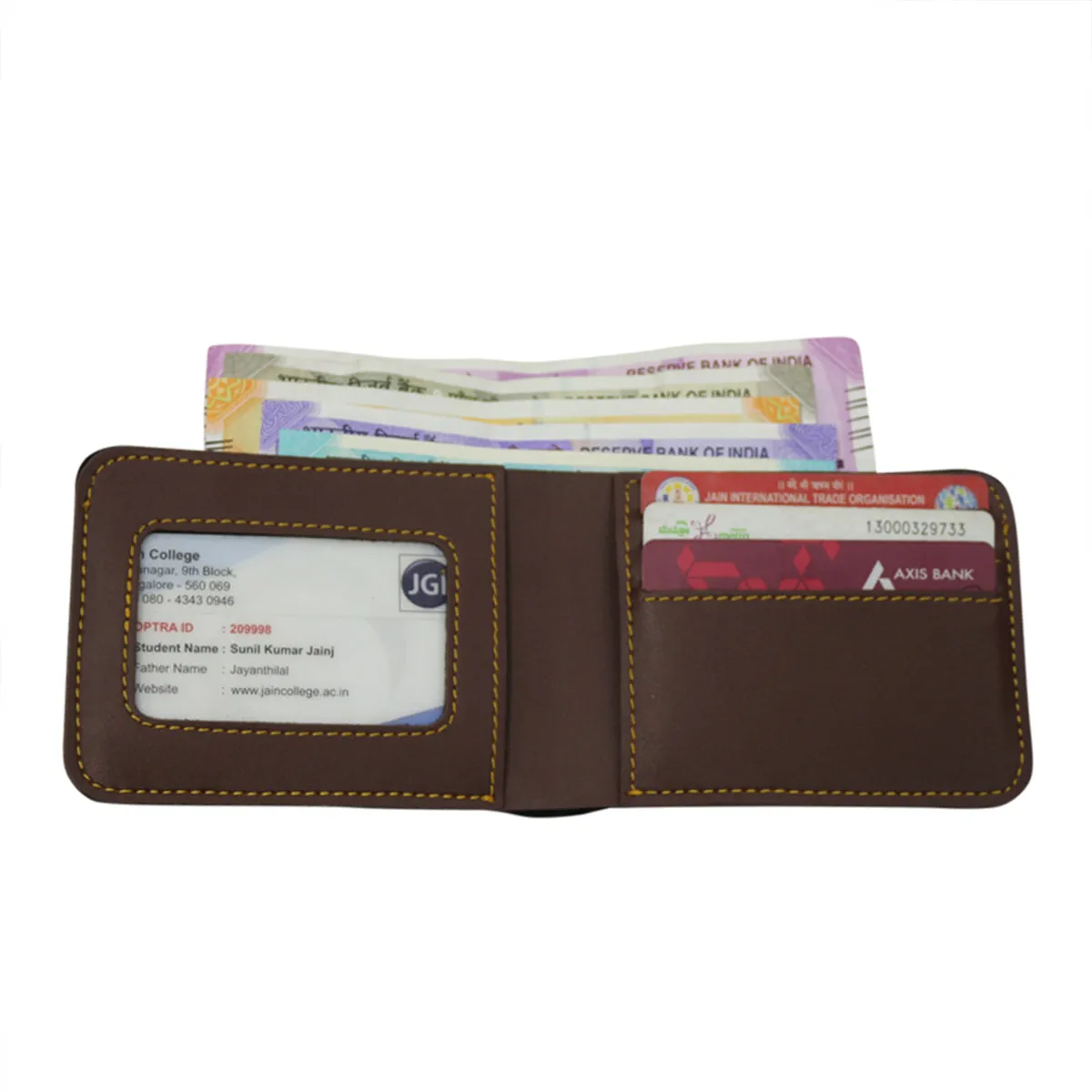 Men's Wallet (Dark Brown)