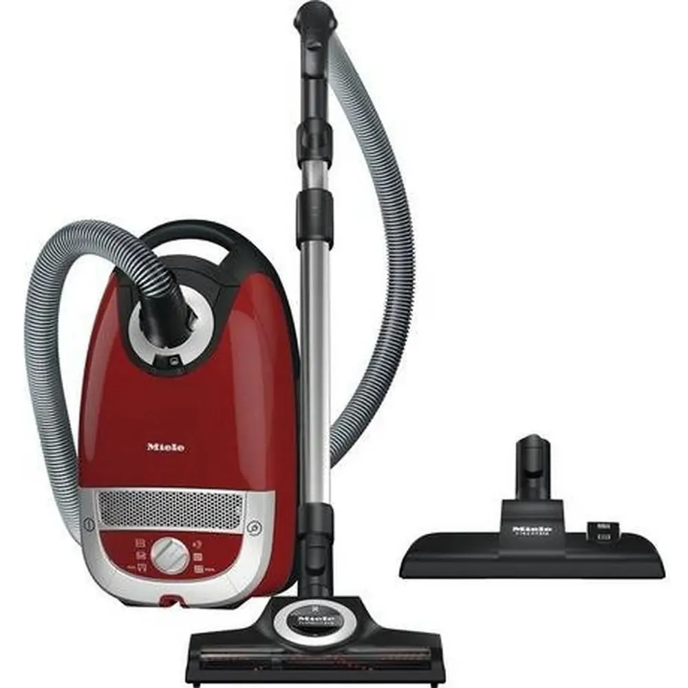 Miele Complete C2 CAT & DOG Cylinder Vacuum Cleaner, Red