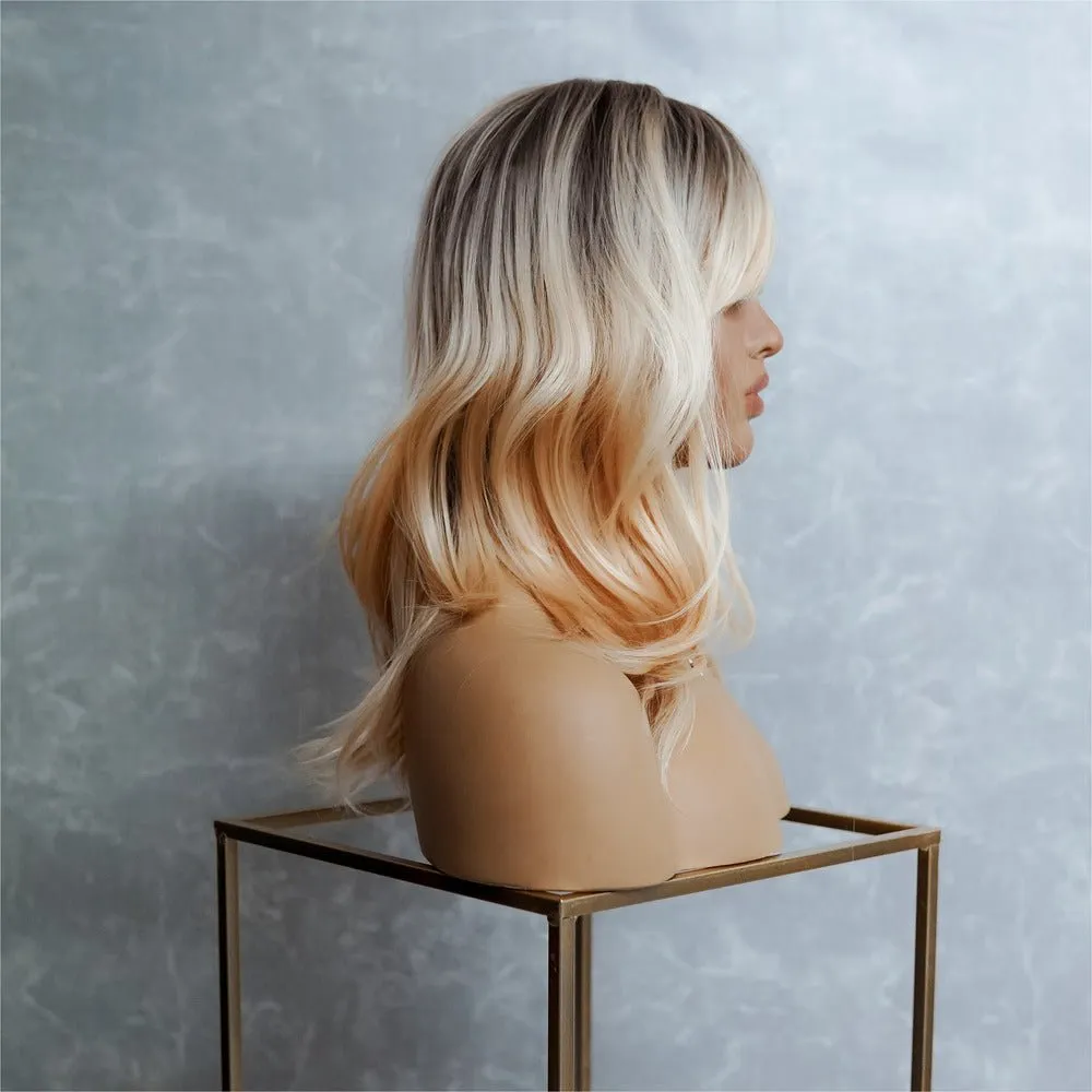 MIKA Blonde Ombre Fringe Wig