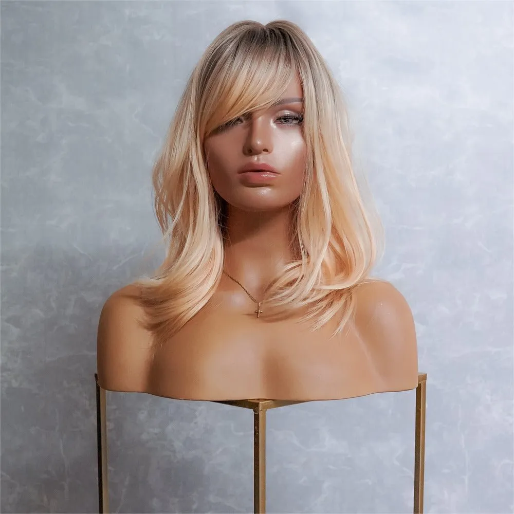 MIKA Blonde Ombre Fringe Wig