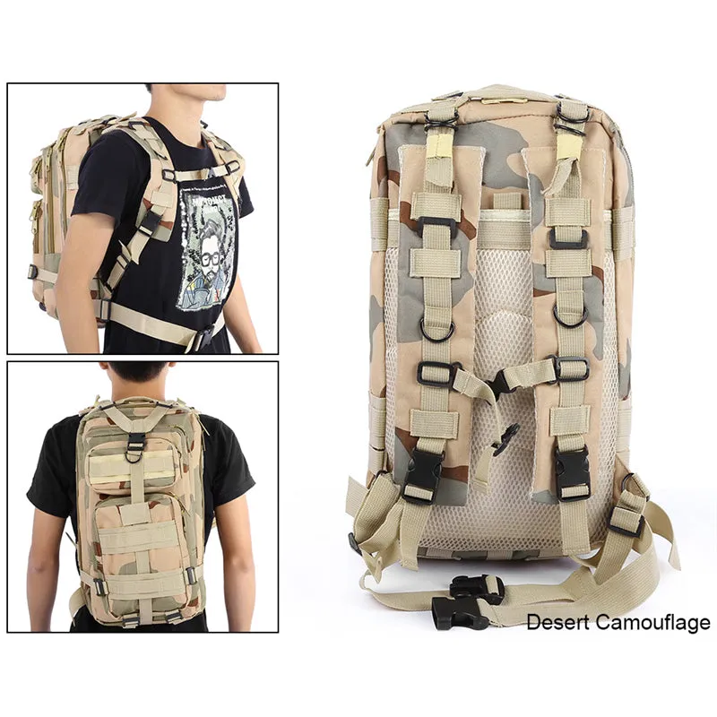 Military Army Tactical Backpack  Camping Hiking