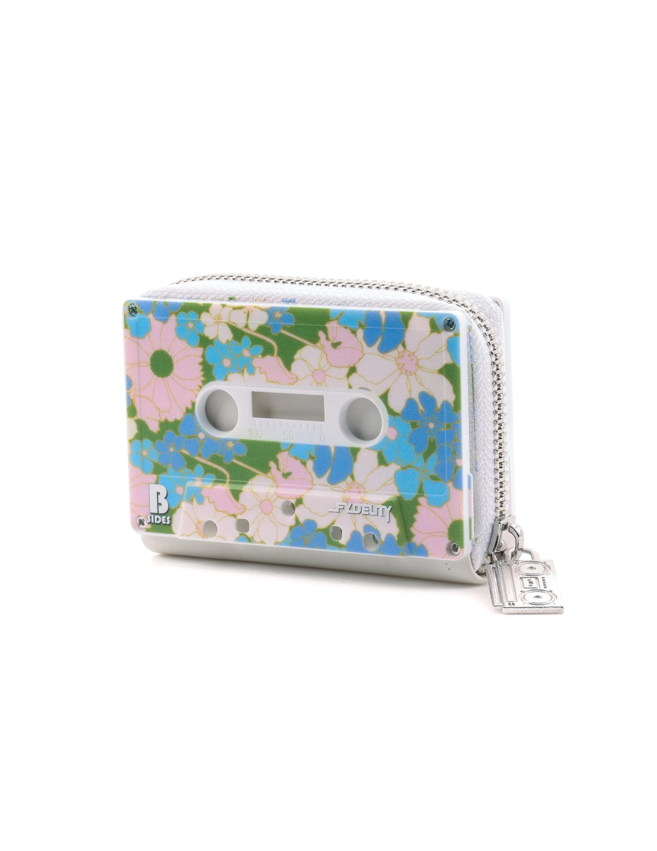 Mixtape Wallet | Pink Blue Retro Floral