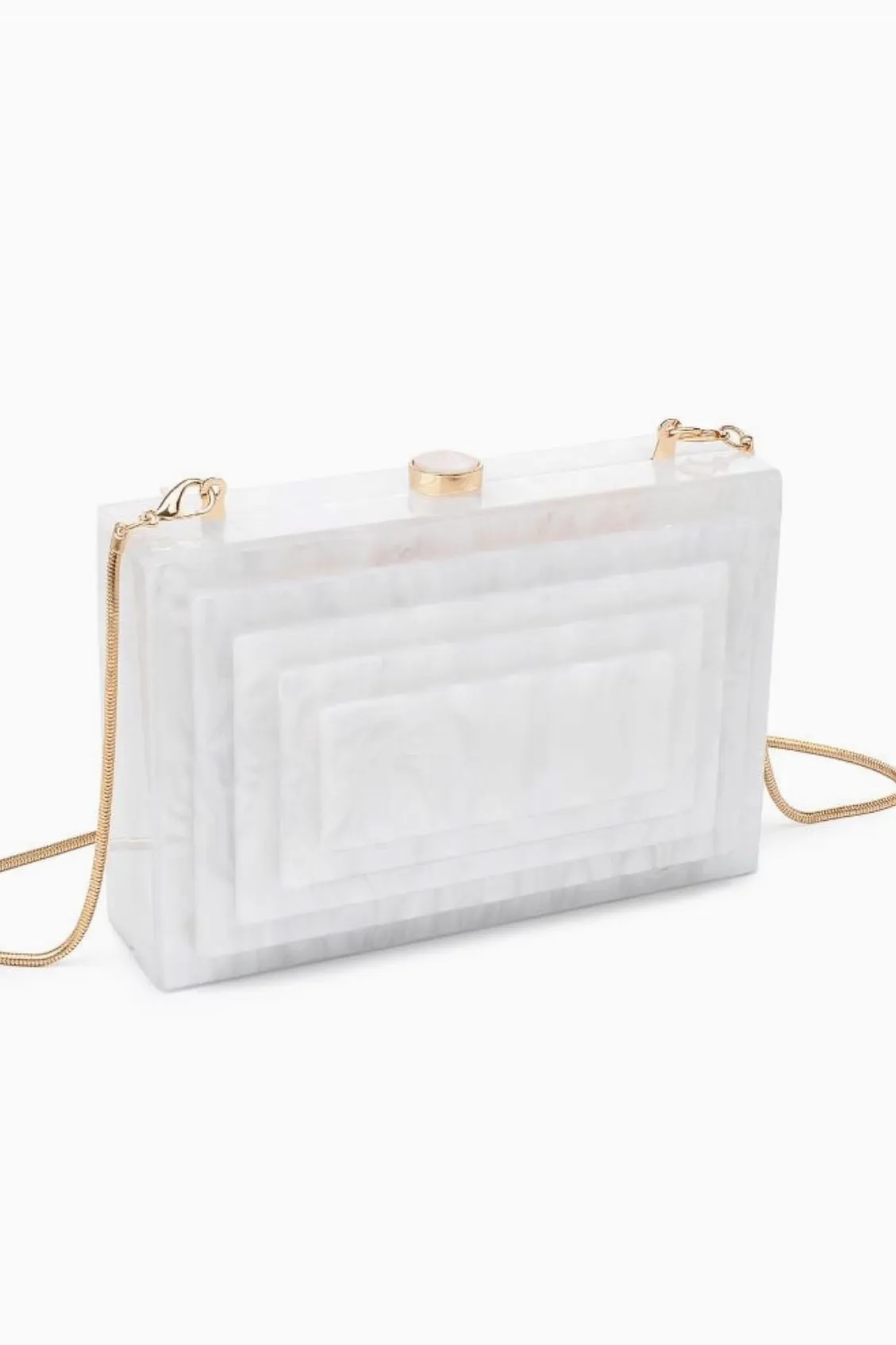 Molly Evening Bag - White