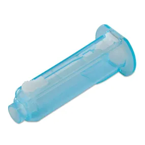 Monoject™ Safety Needle Holder, Slide Lock, Blue, 1 in.