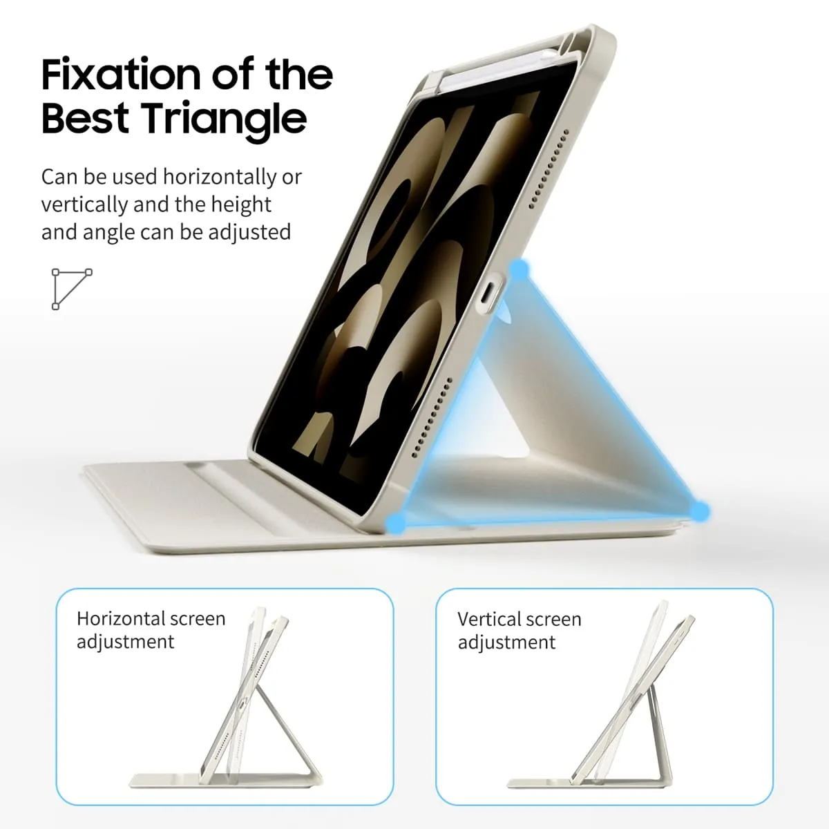 Morpho Butterfly | iPad Series Snap 360° Stand Impact Resistant Case