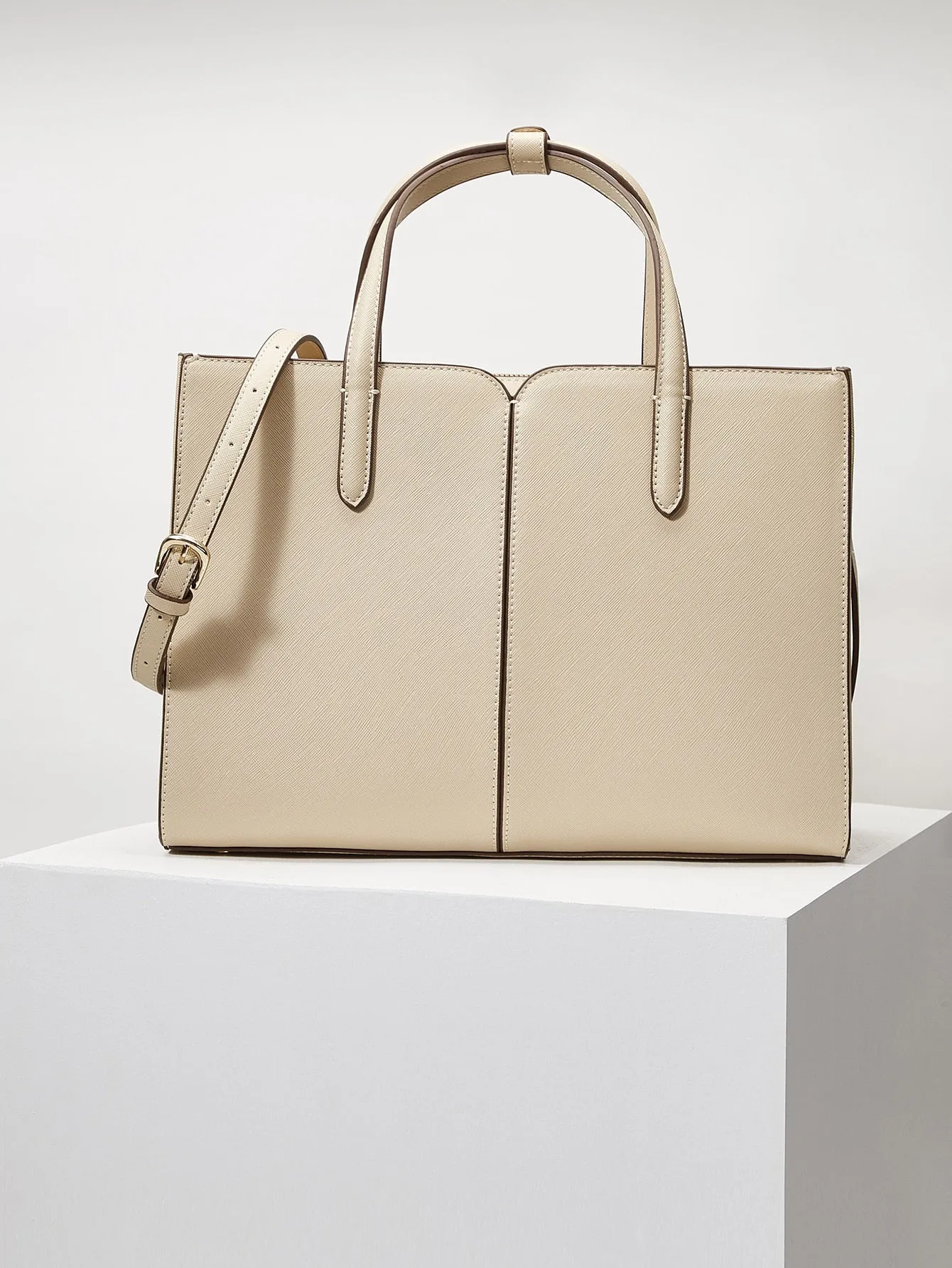 MOTF PREMIUM MINIMALIST TOTE BAG WITH CLUTCH BAG