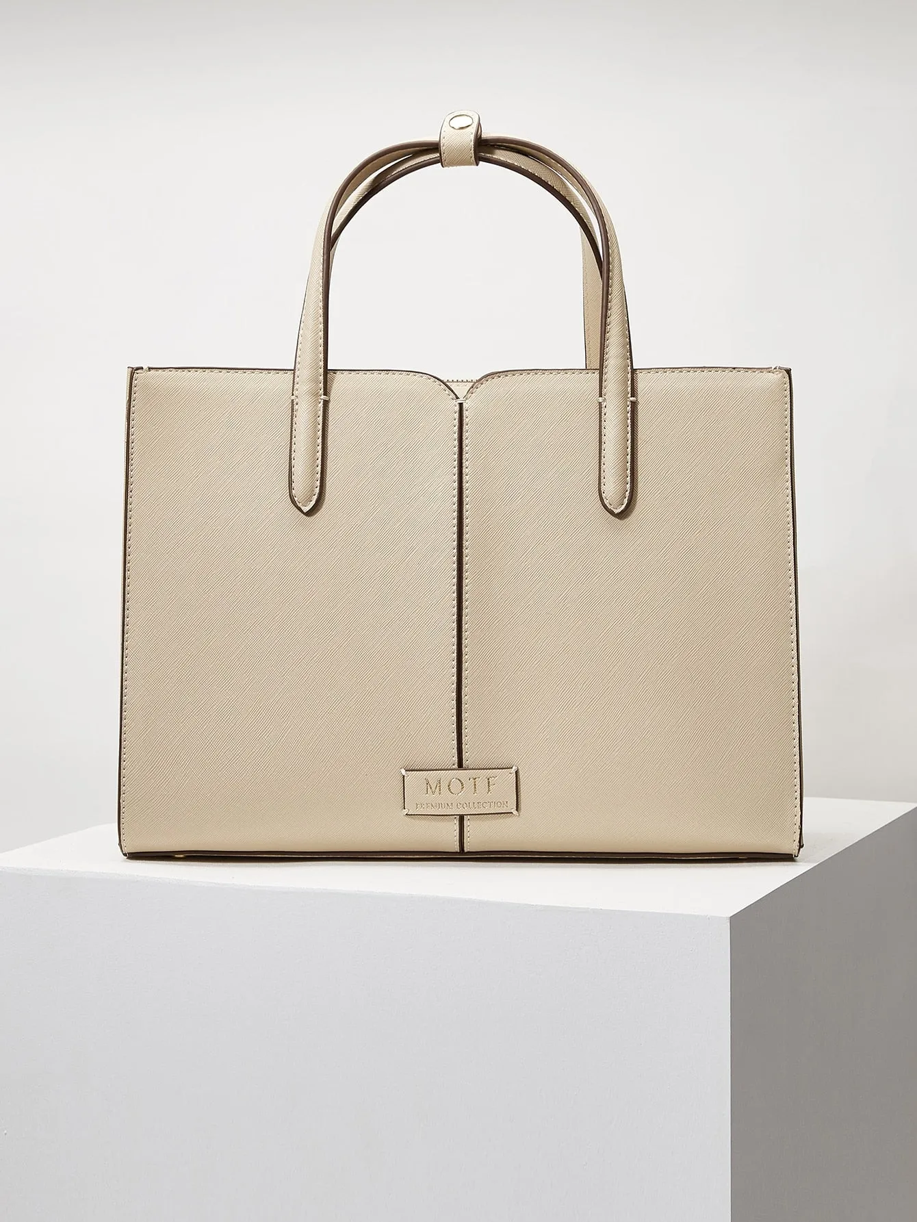 MOTF PREMIUM MINIMALIST TOTE BAG WITH CLUTCH BAG