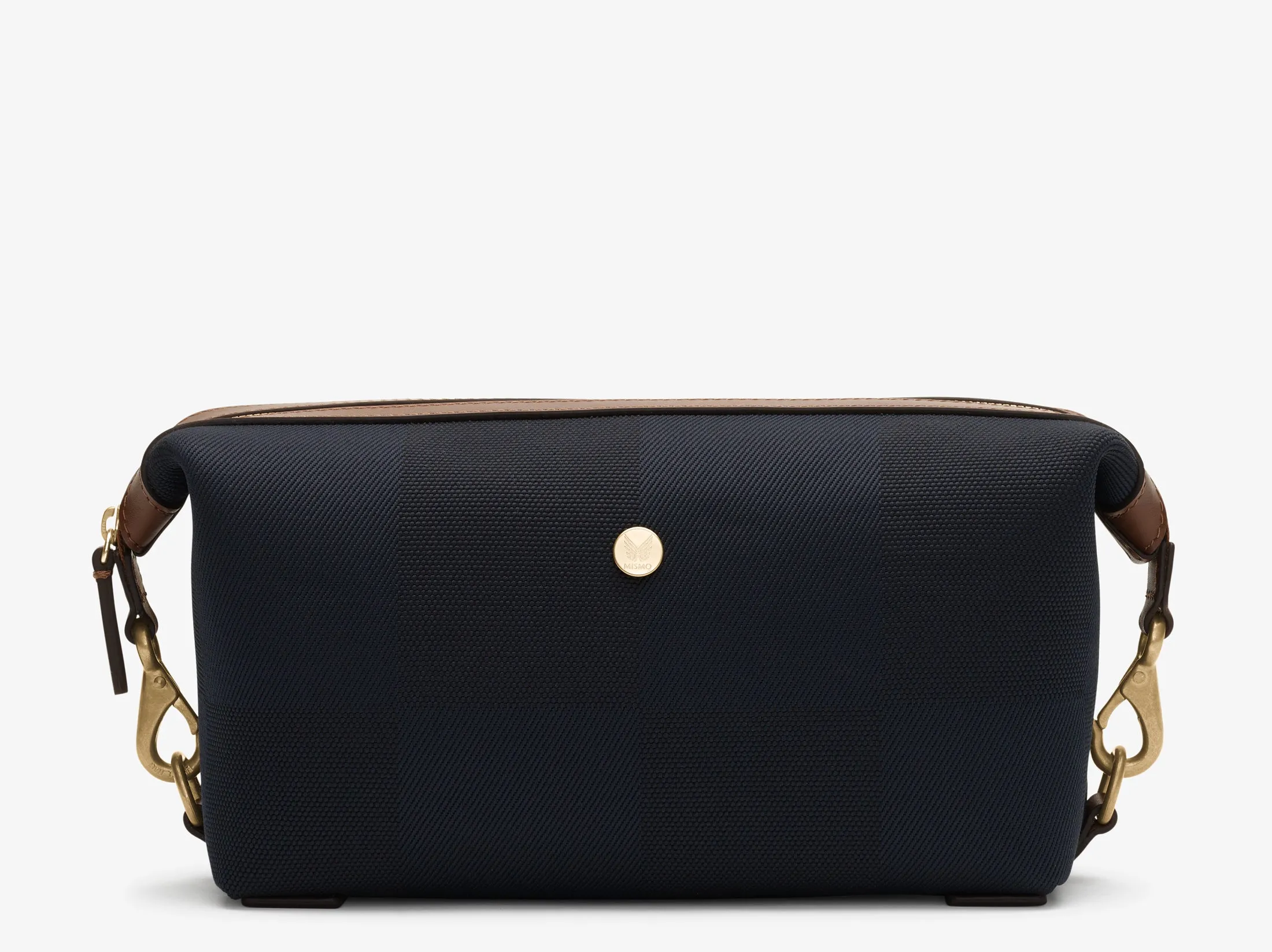 M/S Washbag – Pioneer Blue/Cuoio