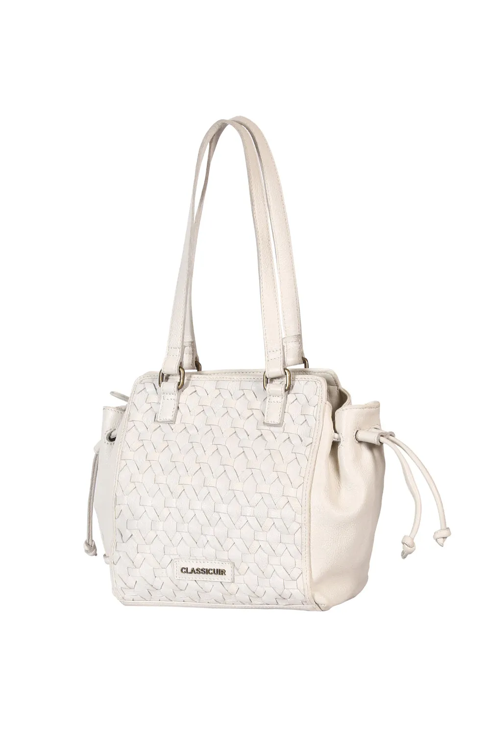 Nantes Cross Weave Hobo Bag