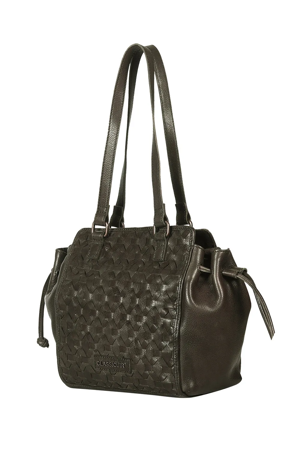 Nantes Cross Weave Hobo Bag