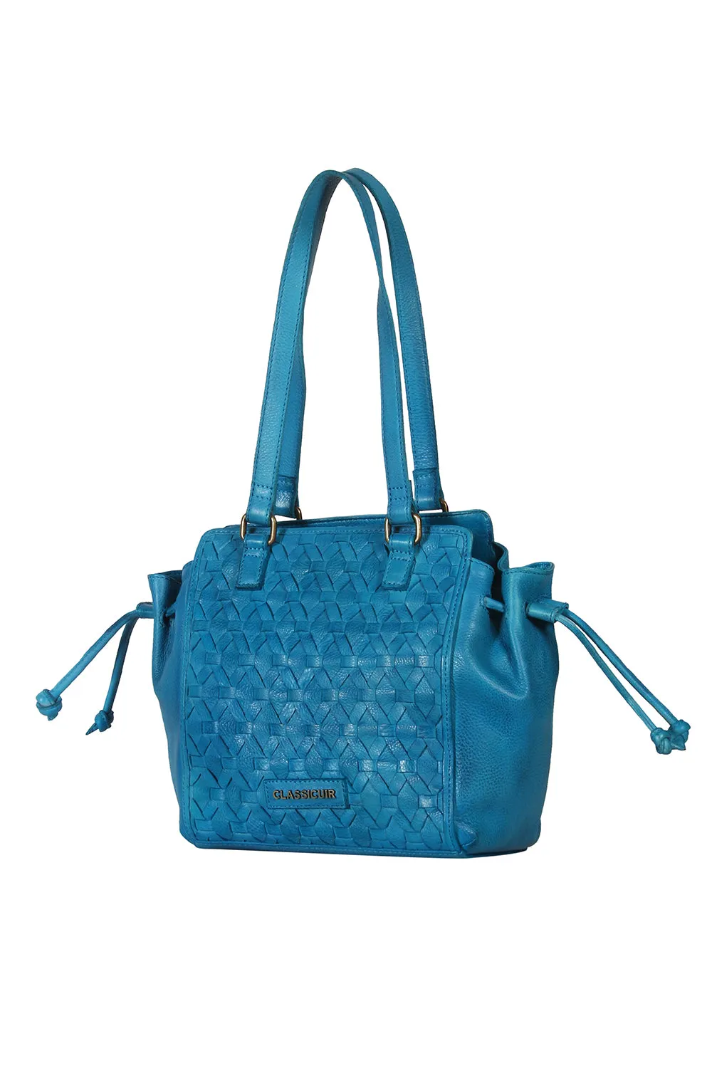 Nantes Cross Weave Hobo Bag