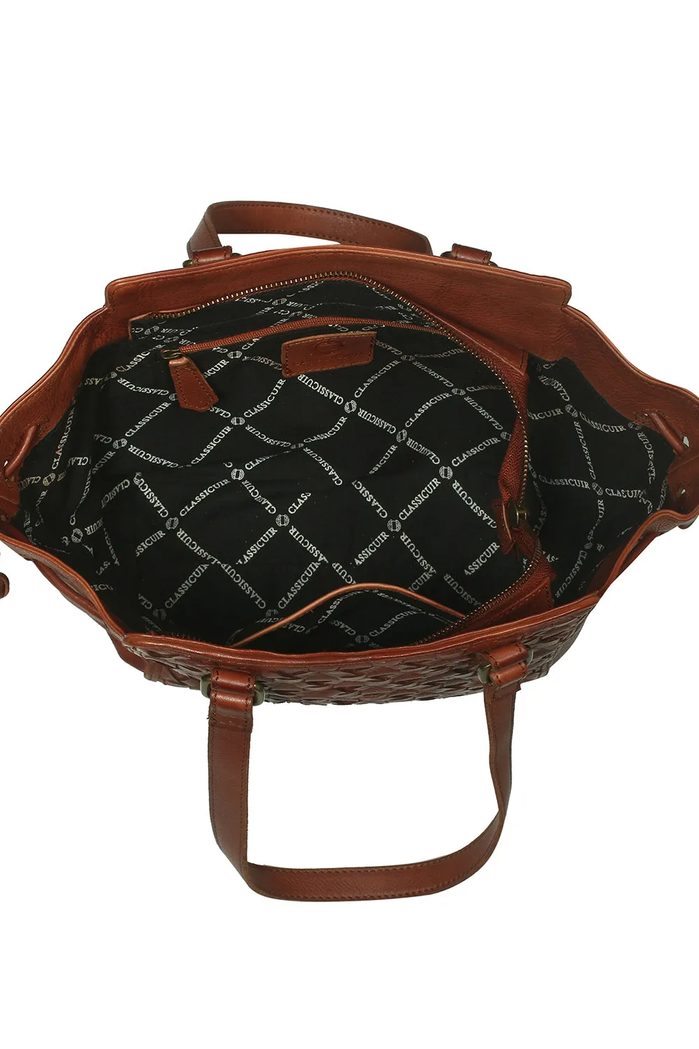 Nantes Cross Weave Hobo Bag