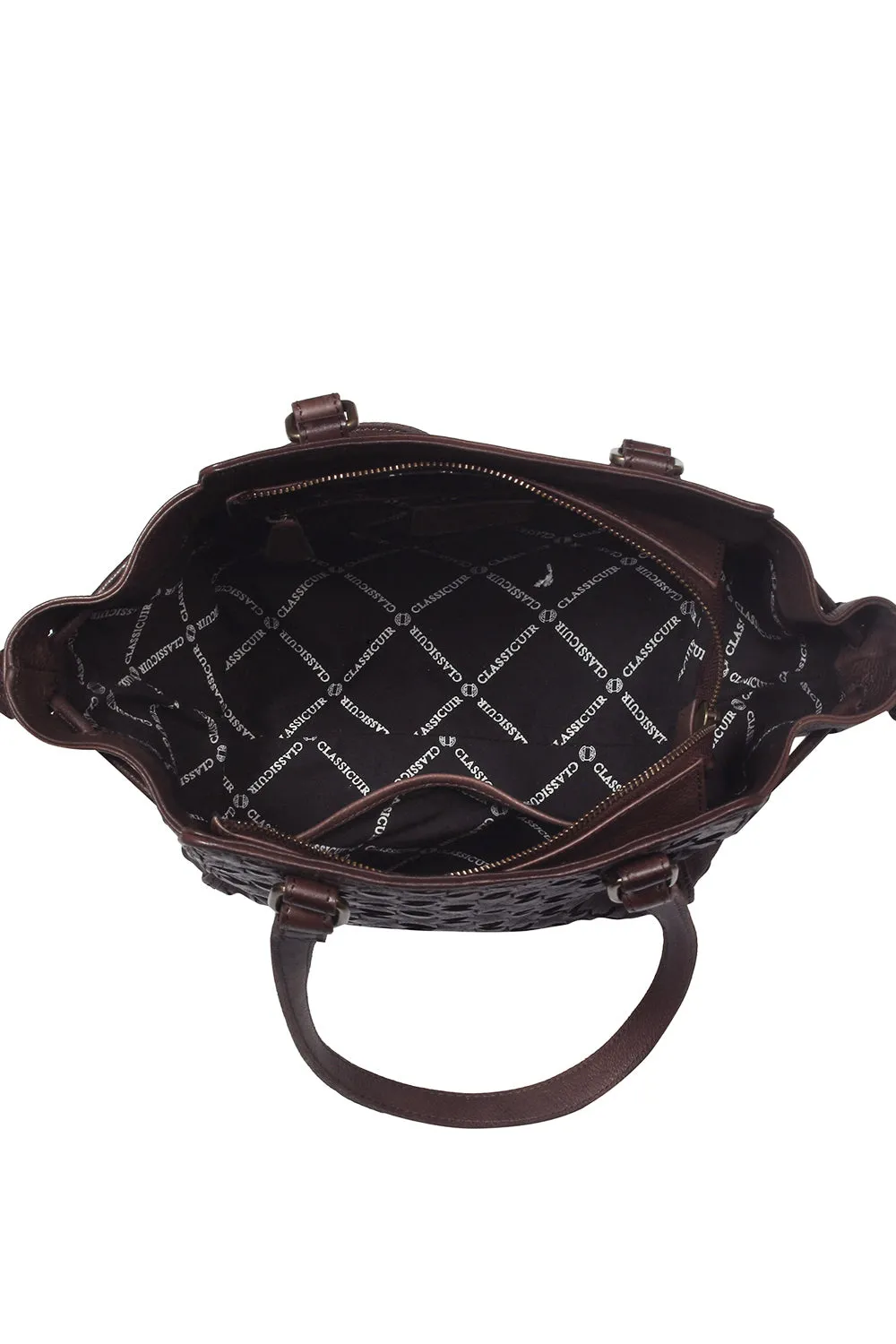 Nantes Cross Weave Hobo Bag