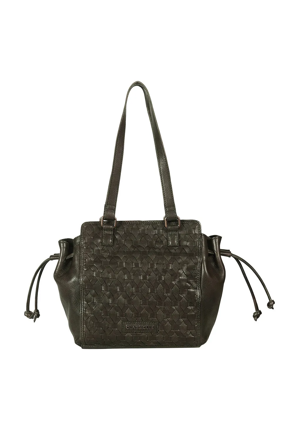 Nantes Cross Weave Hobo Bag