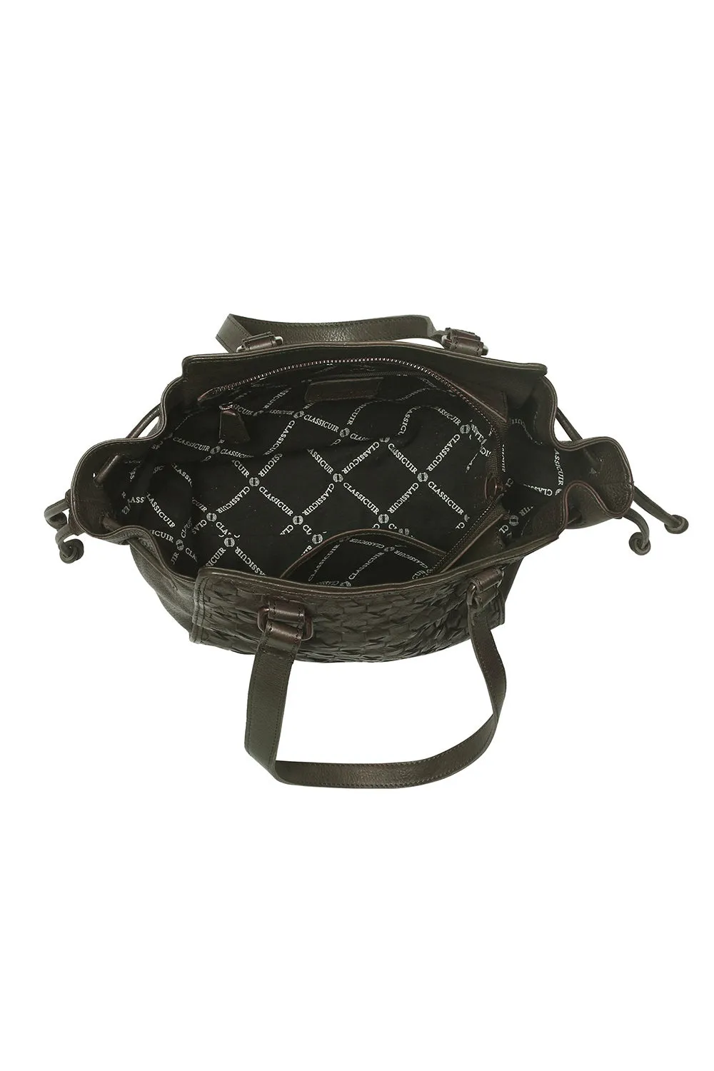 Nantes Cross Weave Hobo Bag