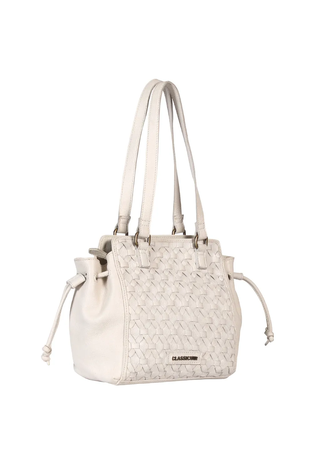 Nantes Cross Weave Hobo Bag