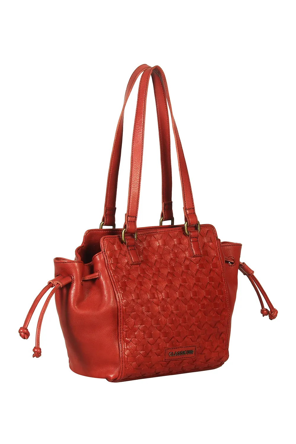 Nantes Cross Weave Hobo Bag