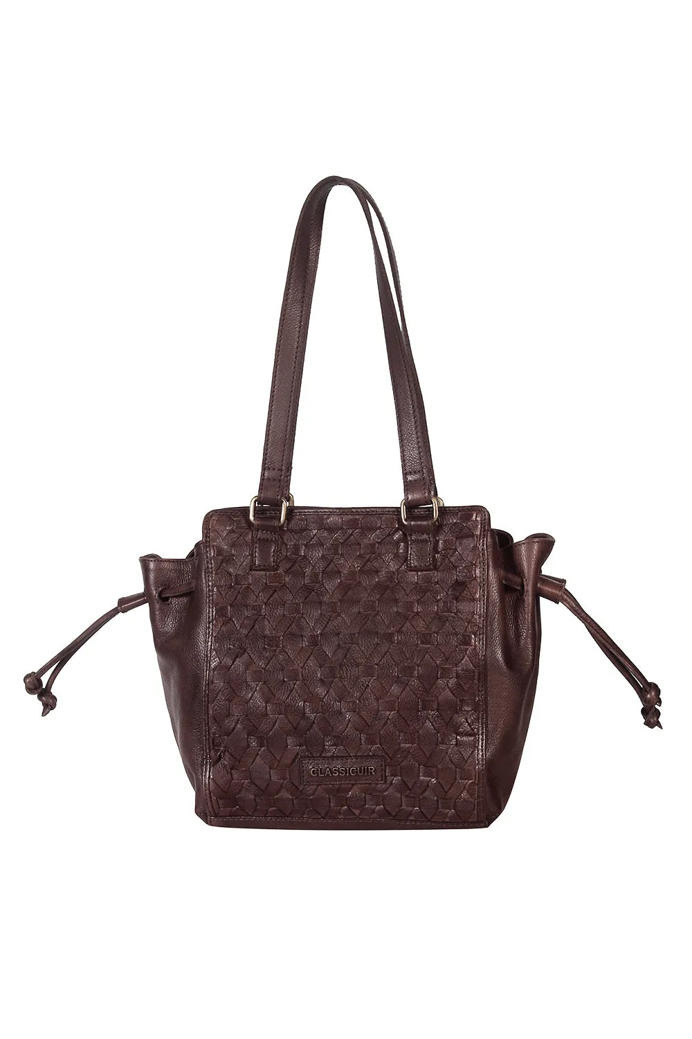 Nantes Cross Weave Hobo Bag