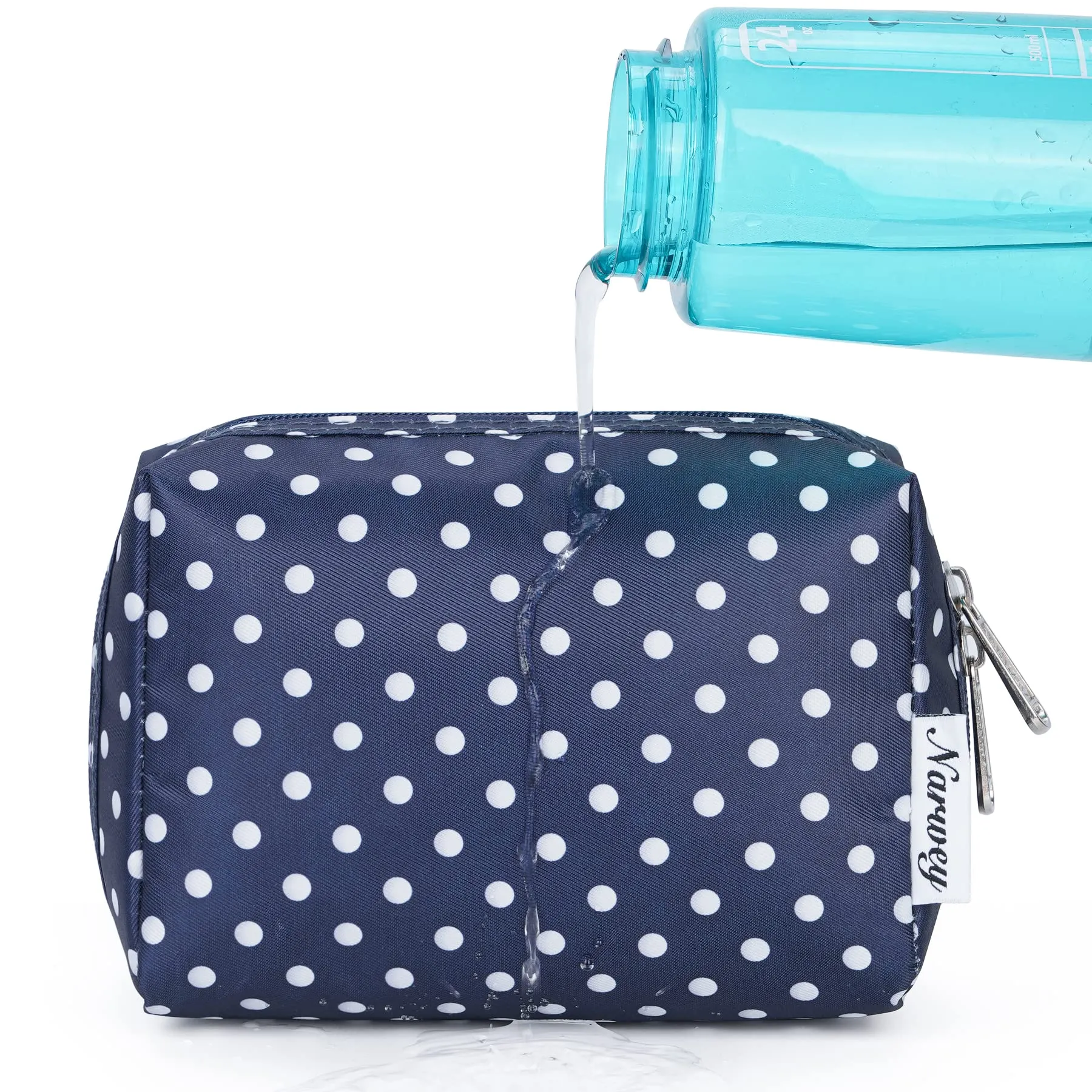 Narwey Travel Cosmetic Makeup Pouch For Women