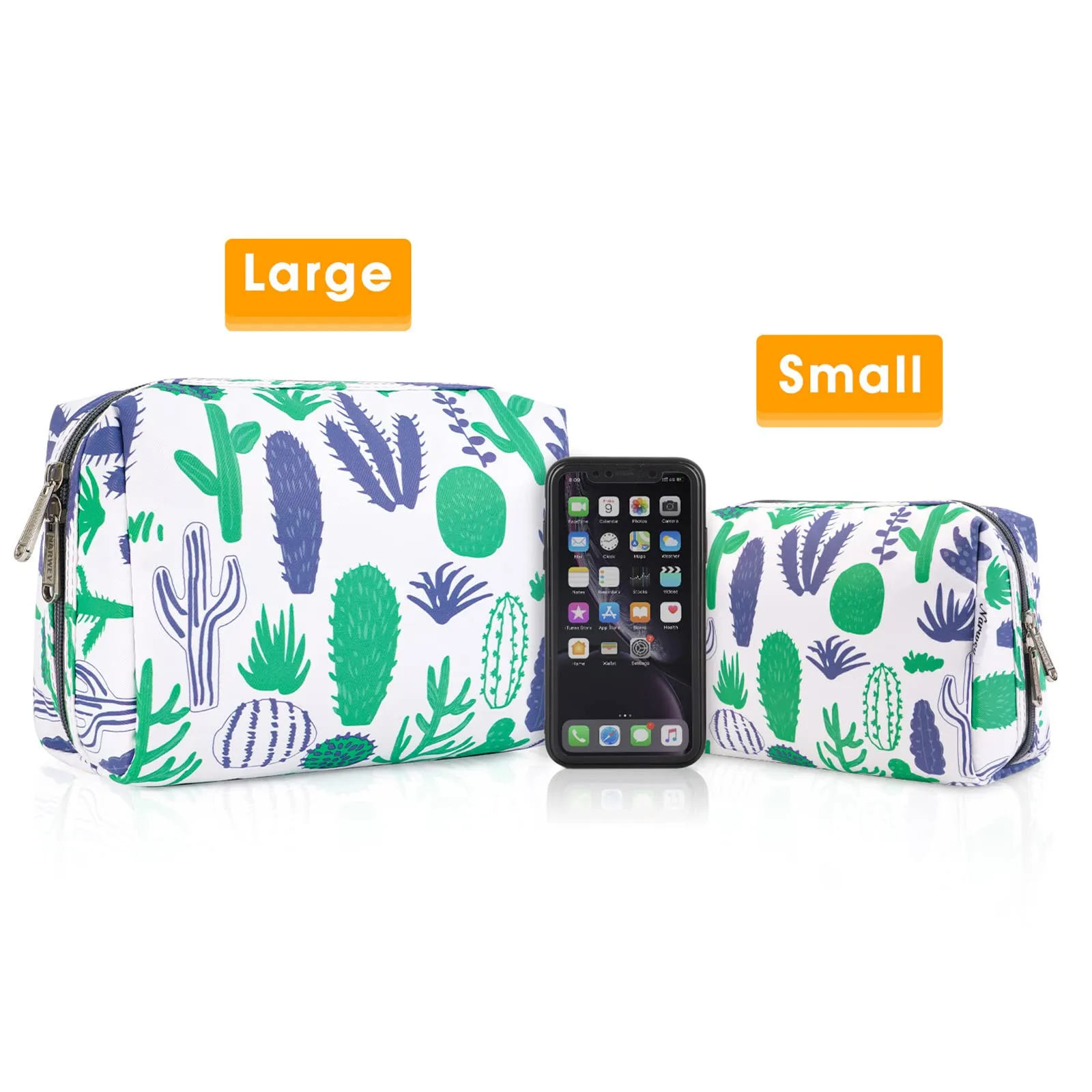 Narwey Travel Cosmetic Makeup Pouch For Women