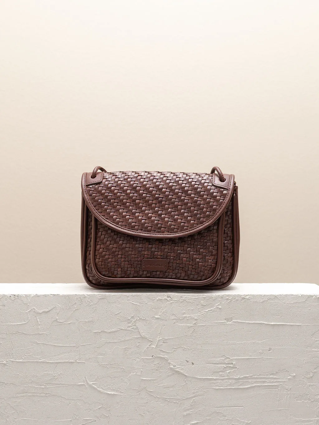 NIKO Umber Twill Cross-body bag